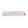 PBT Keyboard Keycaps 130 Keys Dye Sublimation Ergonomic Rich Colors