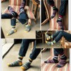 FULIER Mens 5 Pairs Novelty Funky Colorful Smart Design Comfort