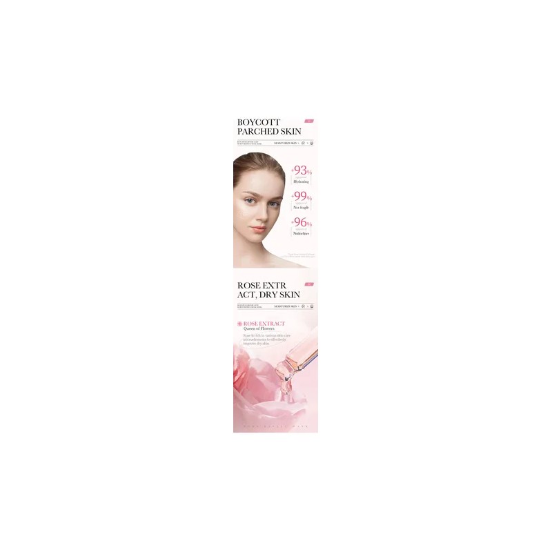 Tónico Facial, Esencia Rosas+acido Hialurónico, Hidratante