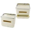 Tissue Box Organizer Multifunctional PP Plastic Space Saving Portable for