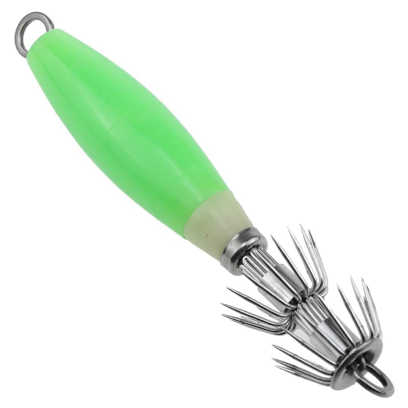 Haidong 2pcs Luminous Squid Clip Fluorescent Cuttlefish Clip The Octopus