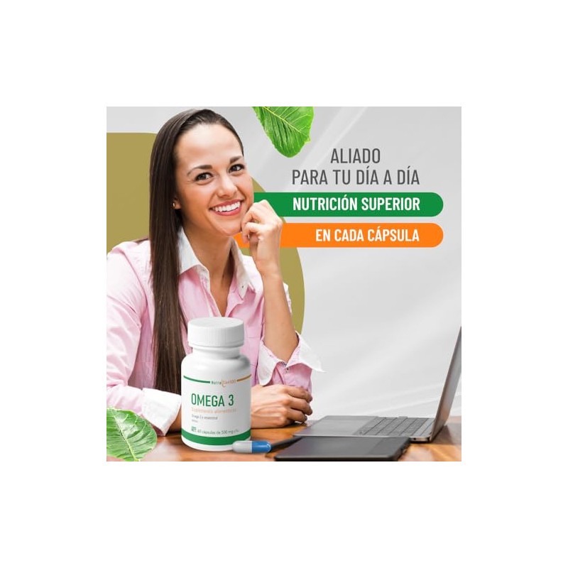 Nutrasien100 Omega 3 Puro de Salmón con Resveratrol | 750