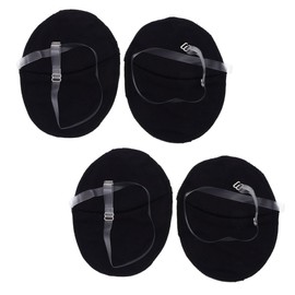 Minkissy 2sets Outdoor Armpit Pad Polyester Underarm Pad Absorbent Travel for Women 2pairs*2