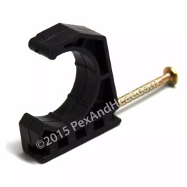 Unbranded/Generic (100) Tube Talons with Nail, J Clamps for 3/4" PEX, Copper, CPVC Tubing