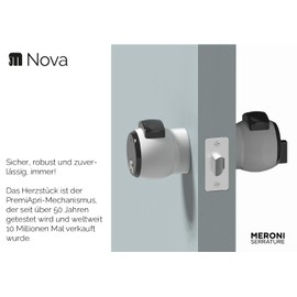 PREMIAPRI Nova n13na Knob, Silver
