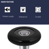 XiKe 10 Pack Black 2" Nylon Garage Door Roller 7"