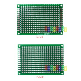 Frentaly 5pcs 4x6 cm Double Side DIY Prototype Circuit Breadboard PCB Universal Board