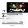 Puebla Mexico Aluminum License Plate Sign Placa 6" x 12"