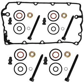 4 x Gasket Set Bosch Injector with Screws and VDD Valve Cover Seal Pump Nozzle Seal Kit Repair Kit 1.9 2.0 TDI Engine Code BKC BMM BLS BPW BLT