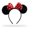 Relaxdays 10 x Mouse Headband with Mouse Ears and Polka