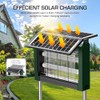 Solar Bug Zapper Outdoor with Dual Solar Panels, PhatroyYee 4500V
