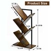 BESHIGH BESHIGH Wood Floating Hanging Shelves Storage for Wall, 4