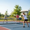 Juego De 4 Paletas Y 4 Pelotas De Pickleball Con