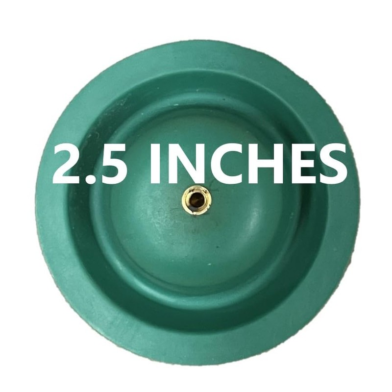 Eljer Rubber Replacement Toilet Tank Ball Flapper Replacement with Brass