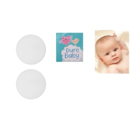 2 Baby Bath Sponges Body Soft and Gentle on Newborn and Older Babies - Perfect for Sensitive Skin