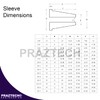PRAZTECH Long Pilot HSS Blade Adjustable Expanding Hand Reamer |