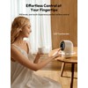 Aecooly Touch Control Desk Fan, 100 Speeds Quiet Bedroom Digital