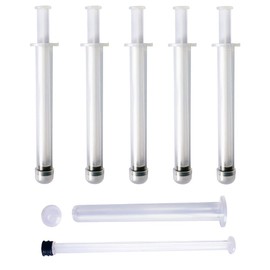 20 Pcs Vaginal Applicators Disposable Portable Lubef Applicator for Independent Packaging Reusable Lubricant Tube Shooter