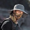 INOGIH Beach Sun Hat for Men UPF 50+ Wide Brim