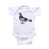 cute & funny Bird Design 31 Cute Pigeon Graphic Baby