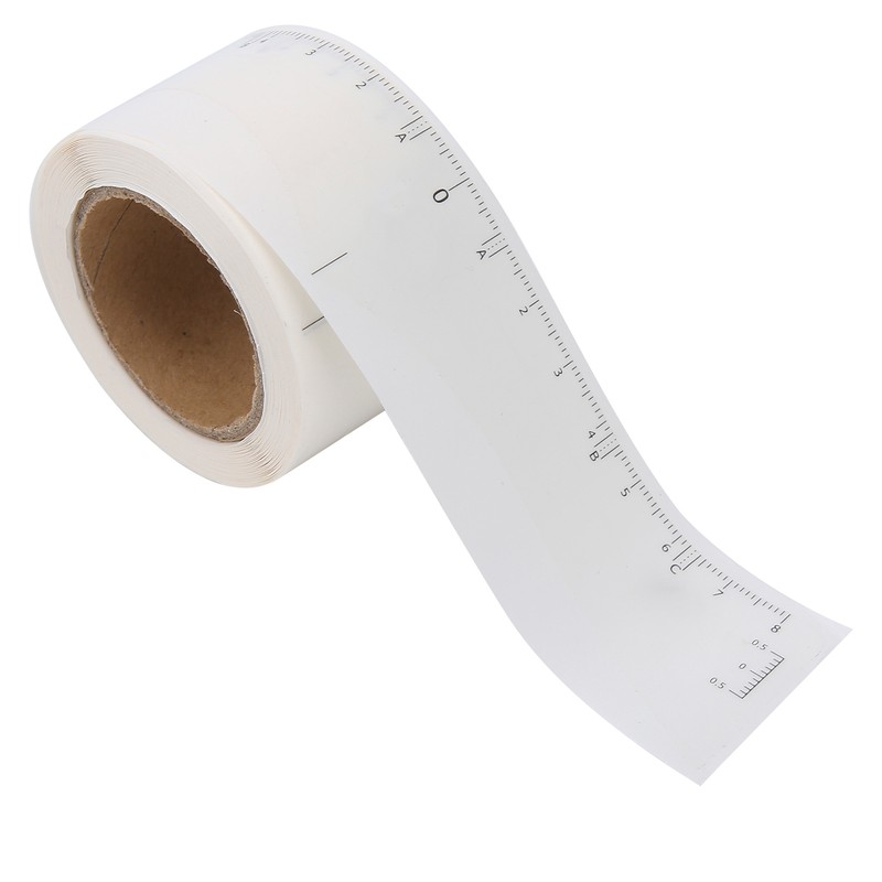 50pcs/roll Microblading Eyebrow Ruler Disposable Eyebrow Tattoo Shaping Ruler Tool5#