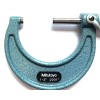 MITUTOYO 1-2" MICROMETER .0001" Graduation W/ CARBIDE FACE MITUTOYO #103-136