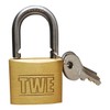 AII TWE IB-083 Stainless Steel Hanging Padlock, 1.6 inches (40