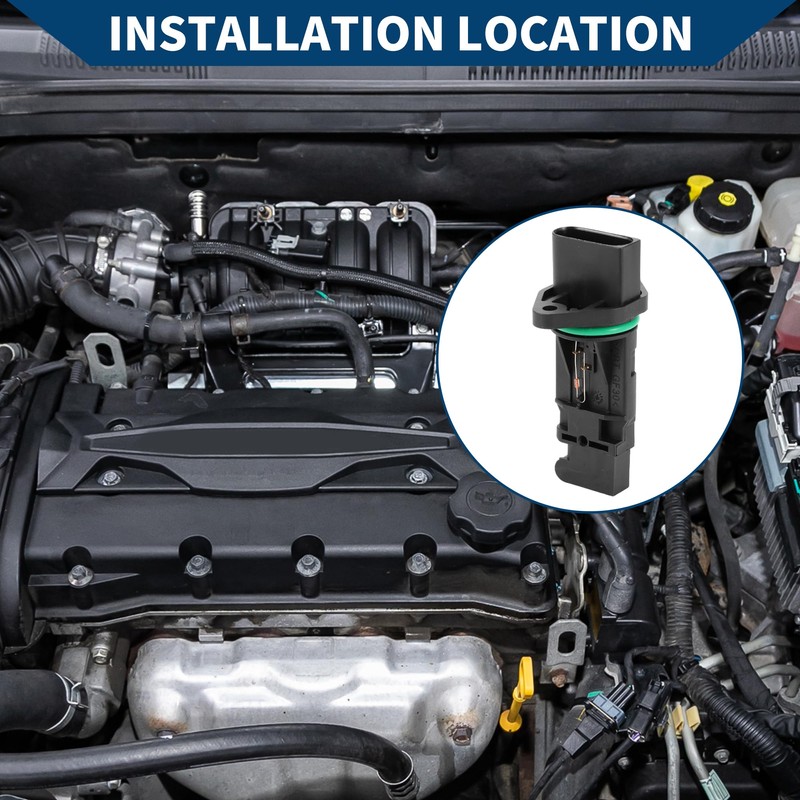 Hihaha 06A906461L Luftmassenmesser für VW Golf Jetta Beetle 1.8T /