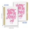 LiTiu Pink Bible Notebook, You are so Loved Spiral Journaling