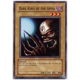Yu-Gi-Oh! - Dark King of The Abyss (LOB-020) - Legend of Blue Eyes White Dragon - 1st Edition - Common
