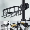 WINGSIGHT Kitchen Faucet Sponge Holder Sink Caddy Organizer Over Faucet