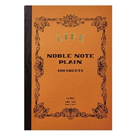 Life Notebook, Noble Notebook, Plain, A5 N36