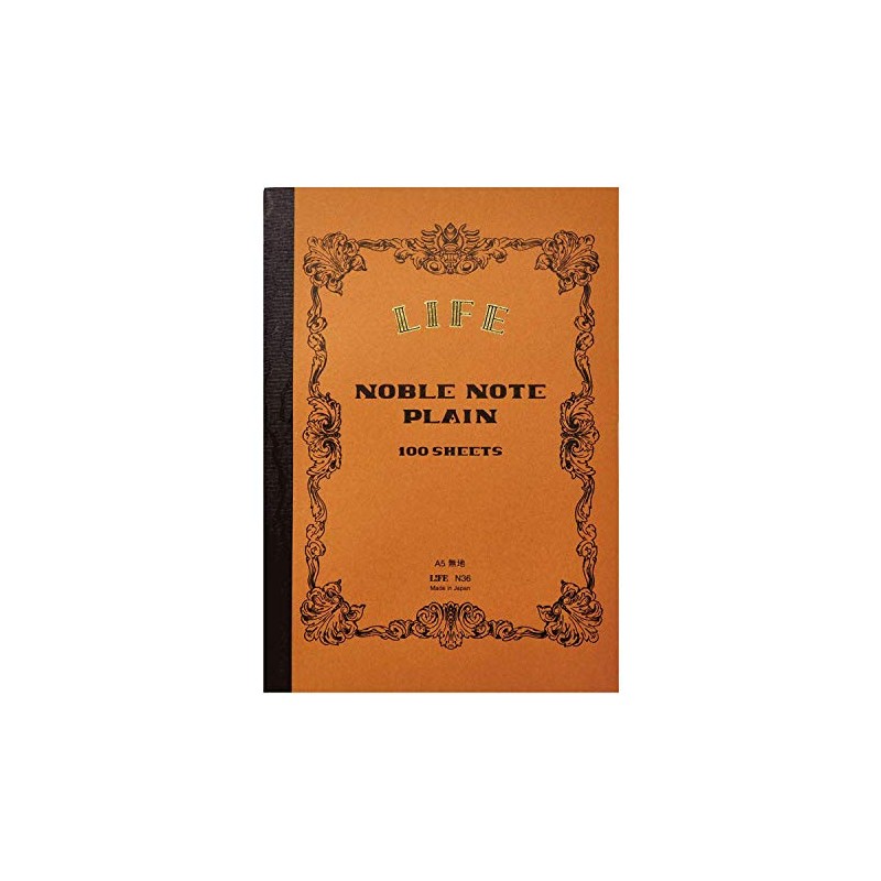Life Notebook, Noble Notebook, Plain, A5 N36
