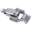 90 Degrees Spring hasp Toolbox Toggle latches Lock，Stainless Steel 304