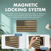 American Flag Hidden Gun Safe - Quick Access Hidden Gun