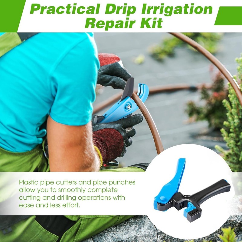 Wzzy Gurden Drip Irrigation Hose Cutter, Hole Punch Tool, Irrigation