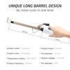 Hoson 1/2 Inch Curling Iron Professional, Ceramic Tourmaline Curl Wand