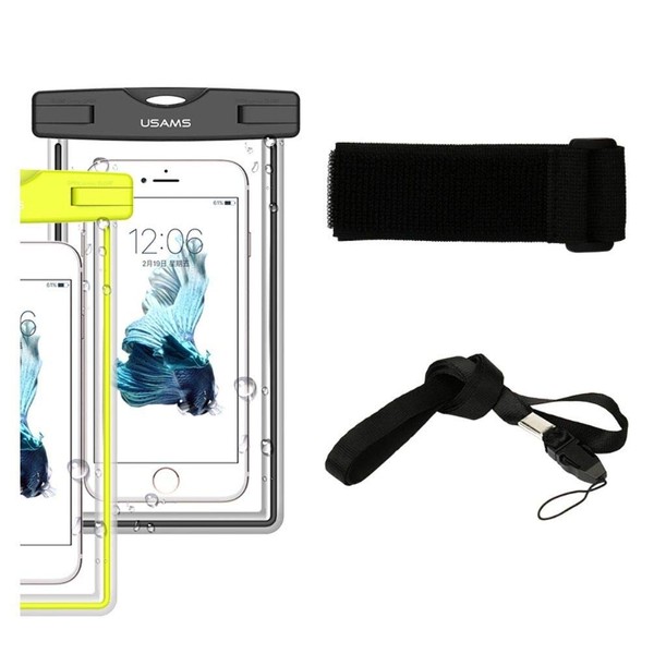 DFV mobile - Case with Armband Protective Beach Underwater Waterproof