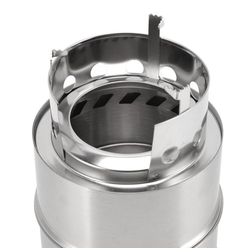 Mini Alcohol Stove for Camping Hiking Stainless Steel Campfire Stove