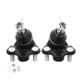 PM Auto Pair of 2 Front Left-Right Lower Suspension Ball Joint For 2006-2011 Honda Civic Bolt-On Type
