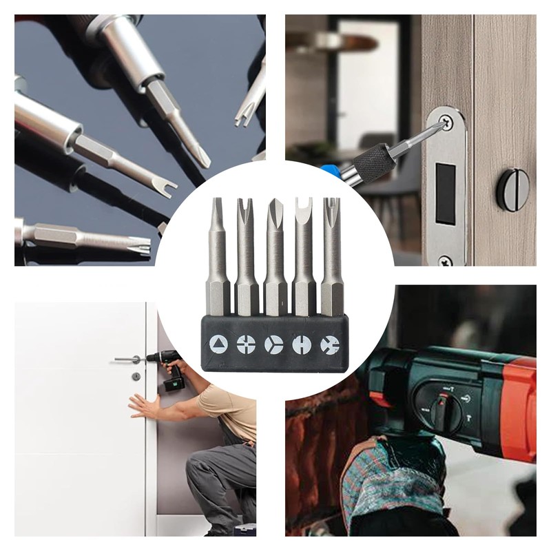 GisWell 5-Piece Special Screwdriver Set, Special Shaped Screwdriver Set, Screwdriver