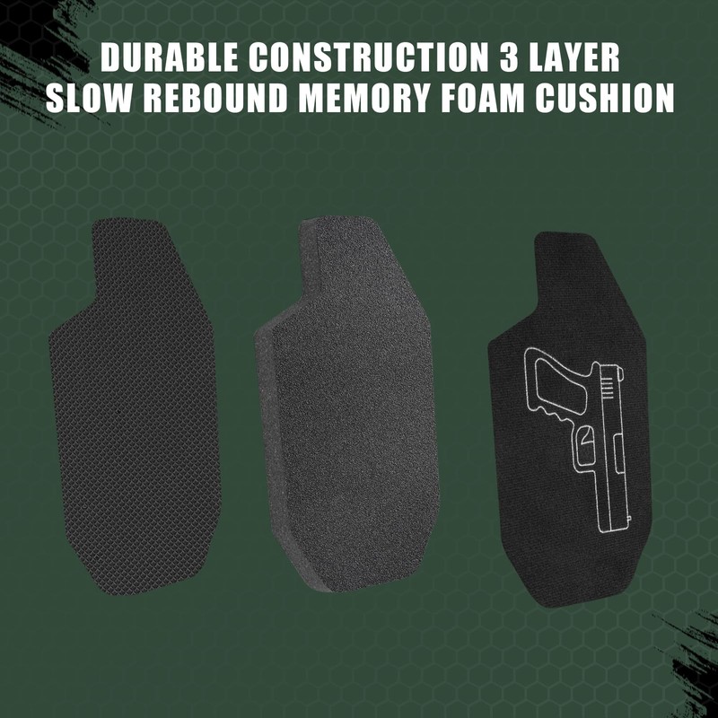 IWB Appendix Carry Holster Wedge Foam Pad – Universal Concealed