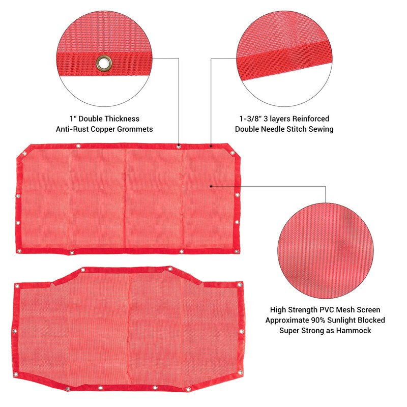 JeCar JLU Sun Shade Mesh Sunshade Provides UV Sun Protection