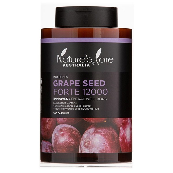 Nature's Care Pro Series Grape Seed Forte 12000 Cap X 300