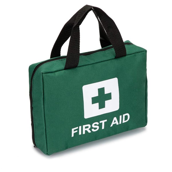 Jipemtra - Bolsa de primeros auxilios vacía de viaje, bolsa de rescate de primeros auxilios, bolsa de emergencia para coche, casa, oficina, cocina, deporte al aire libre (verde)