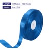 uxcell Satin Ribbon, 3/4 Inch x 100 Yards Blue Single