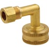 Master Plumber 327WPX, Dishwasher Elbow, 3/8-Inch OD Compression x 3/4-Inch