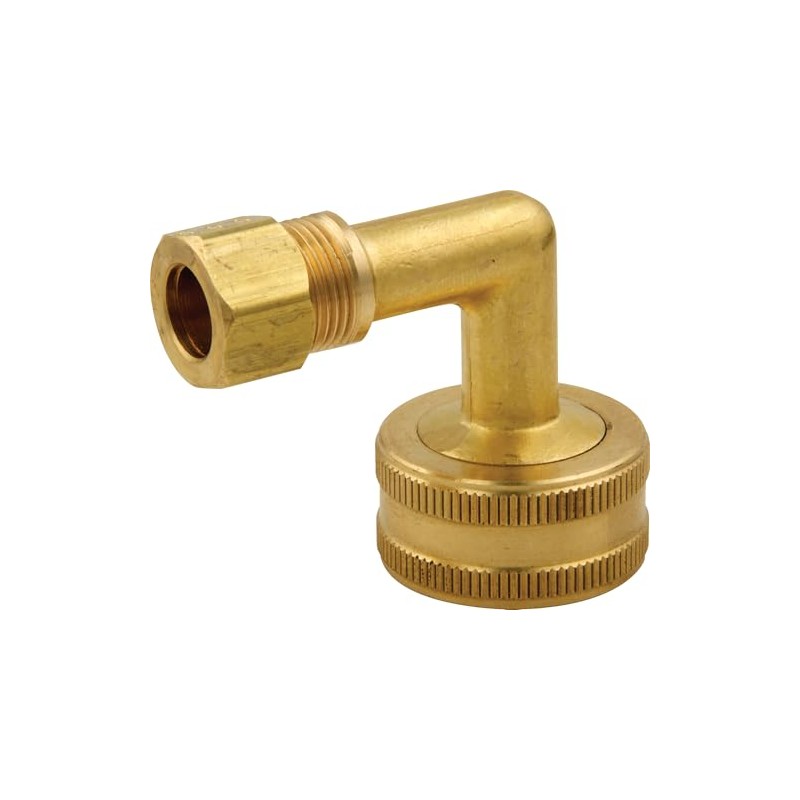 Master Plumber 327WPX, Dishwasher Elbow, 3/8-Inch OD Compression x 3/4-Inch