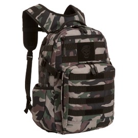 SOG Specialty Knives & Tools Ninja Tactical Daypack Backpack, Woodland Camo, One Size