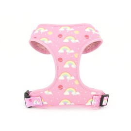 COOWONE Dog Harness Small Dogs, Adjustable Dog Harness for Small and Medium Dogs and Cats, Breathable Soft Mesh Harness with Lead for Walks, Training